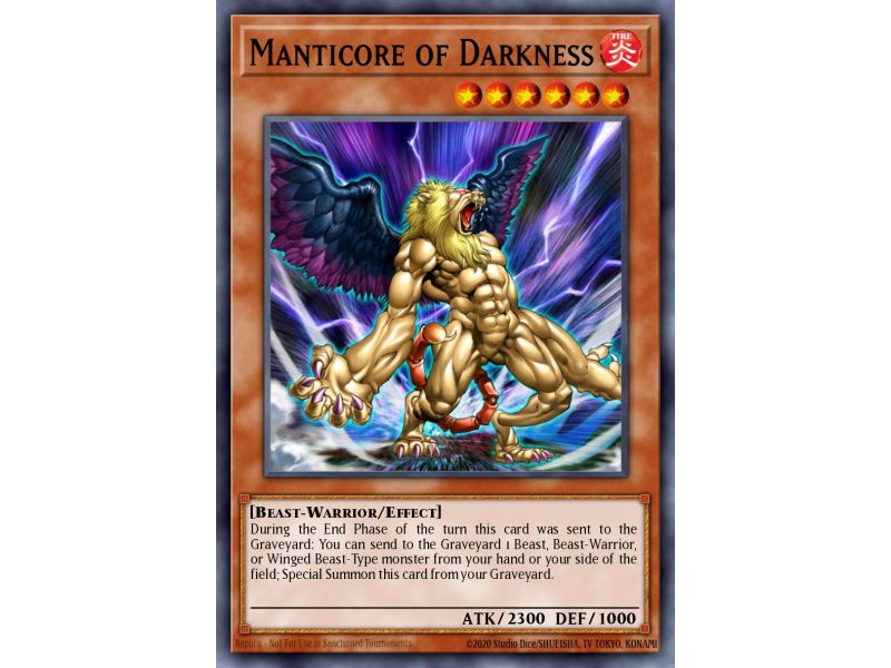 Manticore of Darkness (Super Rare)