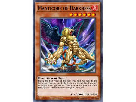 Manticore of Darkness (Super Rare)