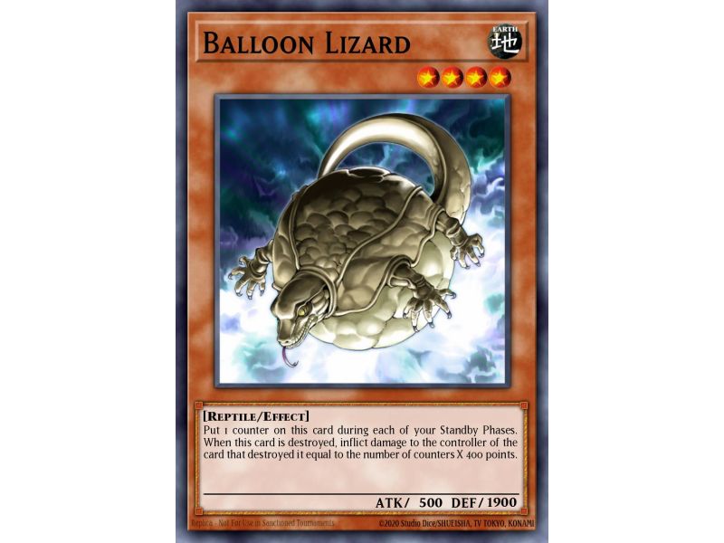 Balloon Lizard (Common)