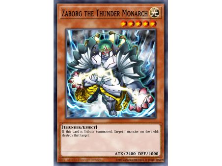 Zaborg the Thunder Monarch (Super Rare)