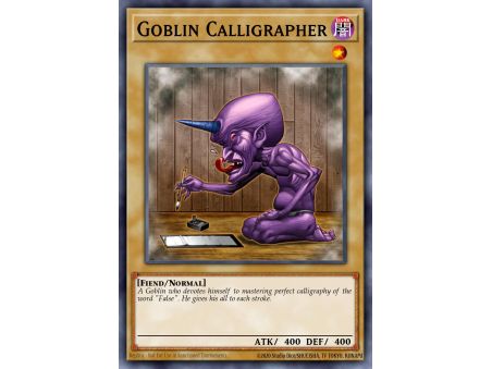 Goblin Calligrapher (Common)