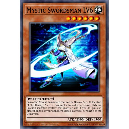 Mystic Swordsman LV6 (Ultra Rare)