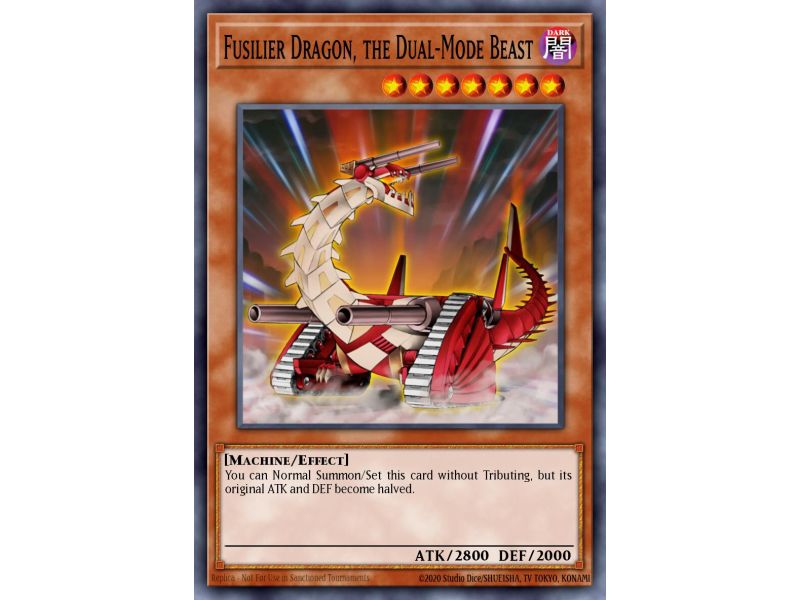 Fusilier Dragon, the Dual-Mode Beast (Rare)