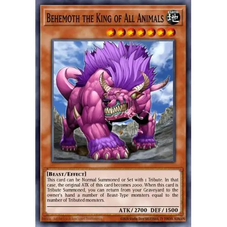 Behemoth the King of All Animals (Super Rare)