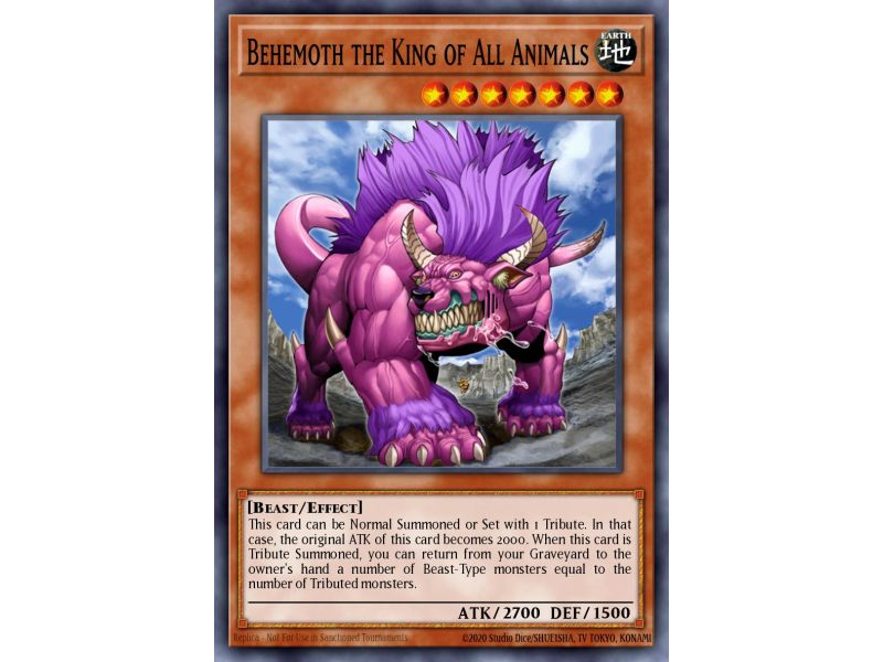 Behemoth the King of All Animals (Super Rare)