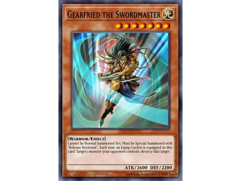 Gearfried the Swordmaster (Ultra Rare)