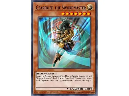 Gearfried the Swordmaster (Ultra Rare)