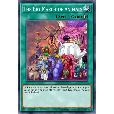 The Big March of Animals (Common)