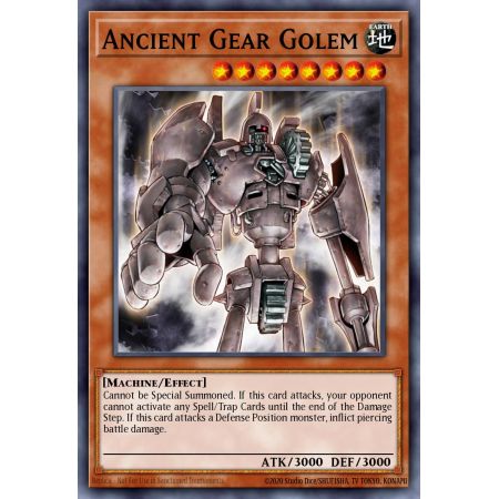 Ancient Gear Golem (Ultra Rare)