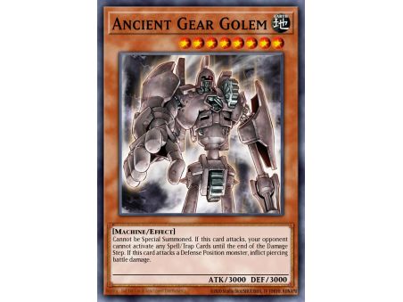 Ancient Gear Golem (Ultra Rare)