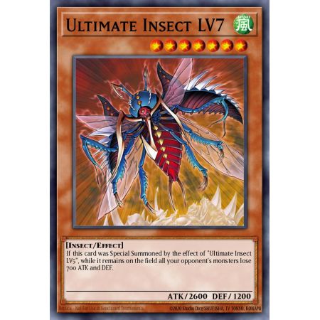 Ultimate Insect LV7 (Super Rare)