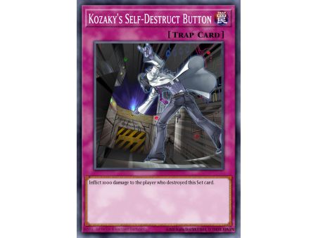 Kozaky's Self-Destruct Button (Rare)