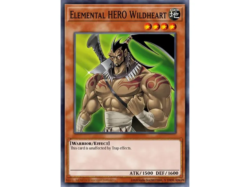 Elemental HERO Wildheart (Super Rare)