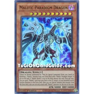 Malefic Paradigm Dragon (Ultra Rare)