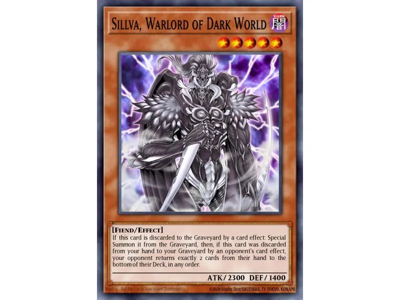Sillva, Warlord of Dark World (Ultra Rare)