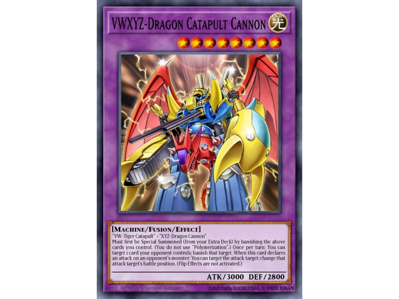 VWXYZ-Dragon Catapult Cannon (Rare)