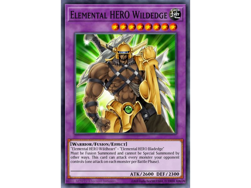 Elemental HERO Wildedge (Rare)