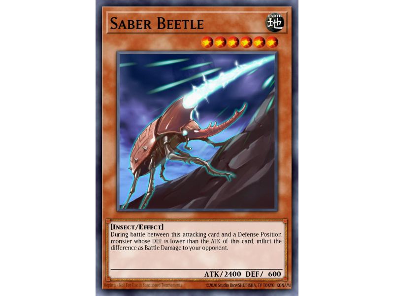 Saber Beetle (Rare)