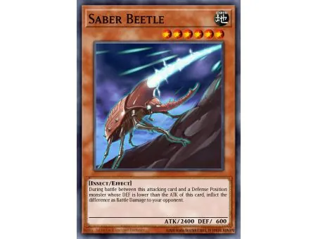 Saber Beetle (Rare)