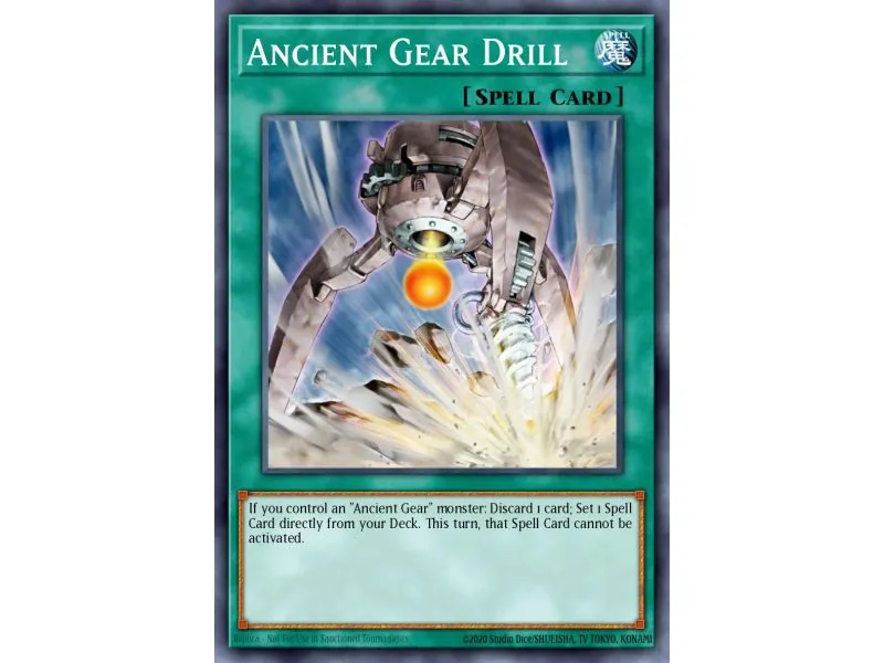 Ancient Gear Drill (Rare)