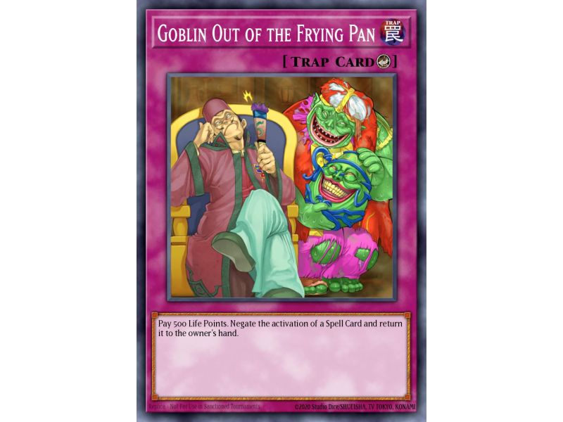 Goblin Out of the Frying Pan (Rare)