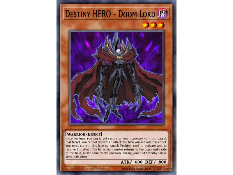 Destiny HERO - Doom Lord (Rare)