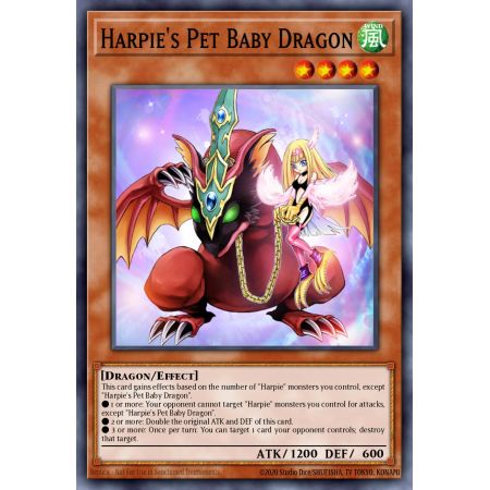 Harpie's Pet Baby Dragon (Rare)