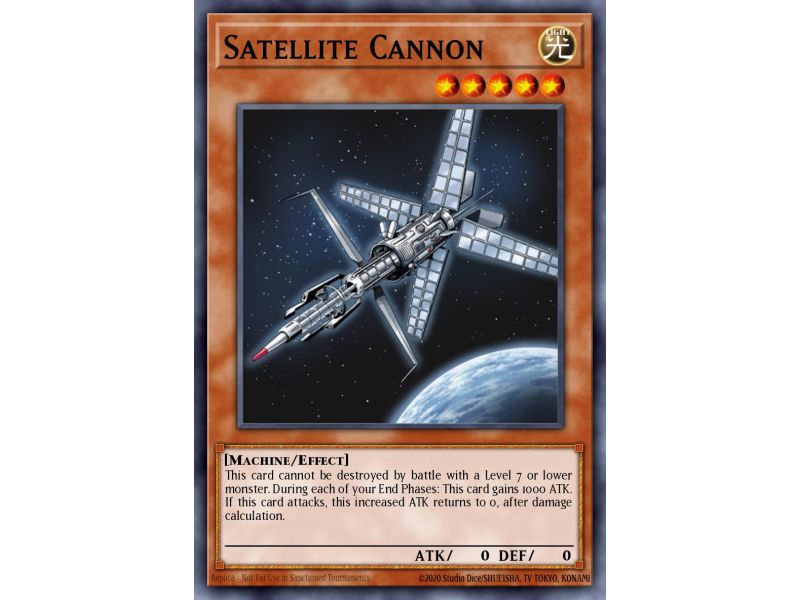 Satellite Cannon (Secret Rare)