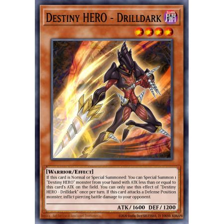 Destiny HERO - Drilldark (Super Rare)