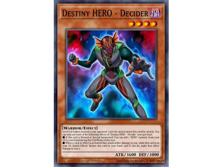 Destiny HERO - Decider (Secret Rare)