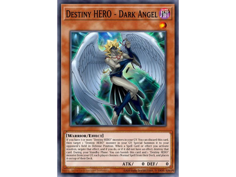 Destiny HERO - Dark Angel (Secret Rare)