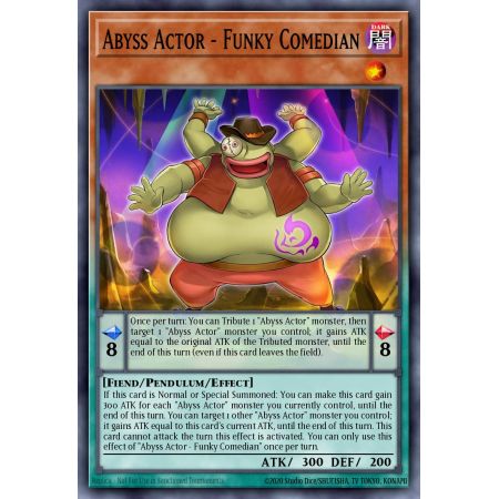 Abyss Actor - Funky Comedian (Super Rare)
