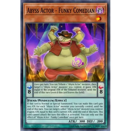 Abyss Actor - Funky Comedian (Super Rare)