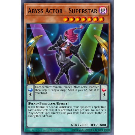 Abyss Actor - Superstar (Secret Rare)
