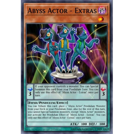 Abyss Actor - Extras (Super Rare)