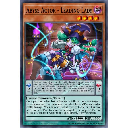 Abyss Actor - Leading Lady (Secret Rare)