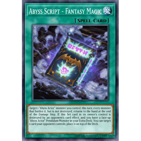 Abyss Script - Fantasy Magic (Super Rare)