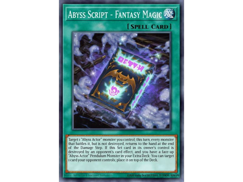 Abyss Script - Fantasy Magic (Super Rare)
