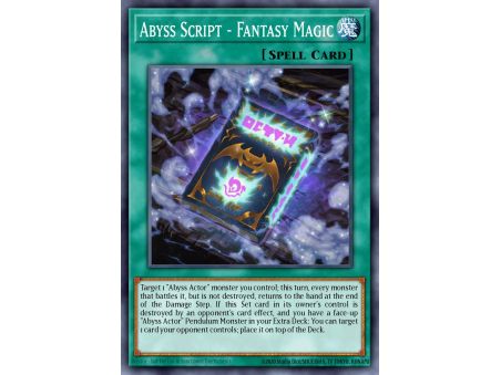 Abyss Script - Fantasy Magic (Super Rare)