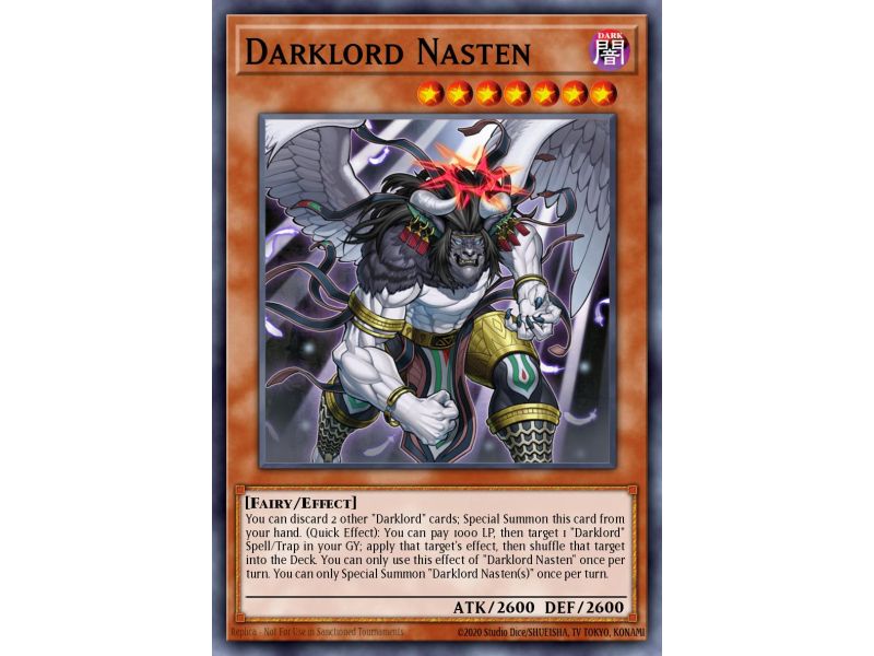 Darklord Nasten (Secret Rare)