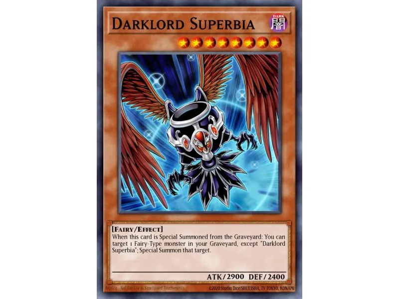Darklord Superbia (Super Rare)