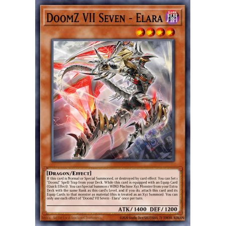 DoomZ VII Seven - Elara (Super Rare)