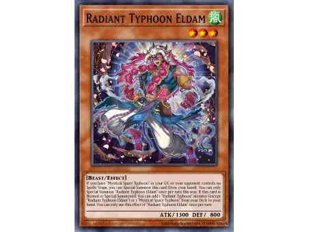 Radiant Typhoon Eldam (Super Rare)