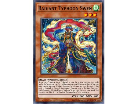 Radiant Typhoon Swen (Starlight Rare)