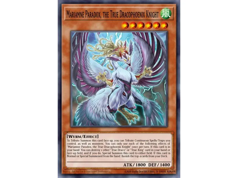 Mariamne Paradox, the True Dracophoenix Knight (Common)