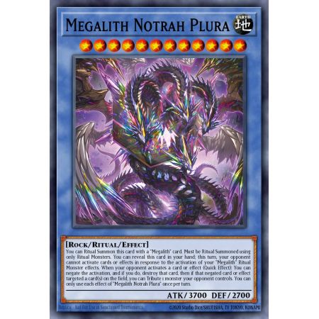 Megalith Notrah Plura (Super Rare)