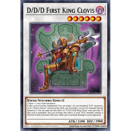 D/D/D First King Clovis (Common)