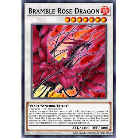 Bramble Rose Dragon (Secret Rare)