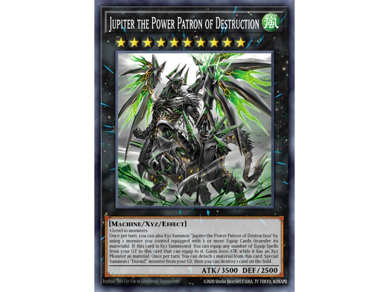 Jupiter the Power Patron of Destruction (Starlight Rare)