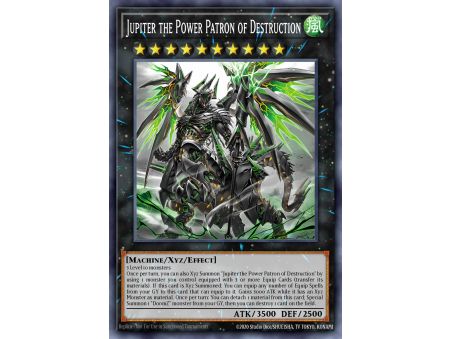 Jupiter the Power Patron of Destruction (Starlight Rare)